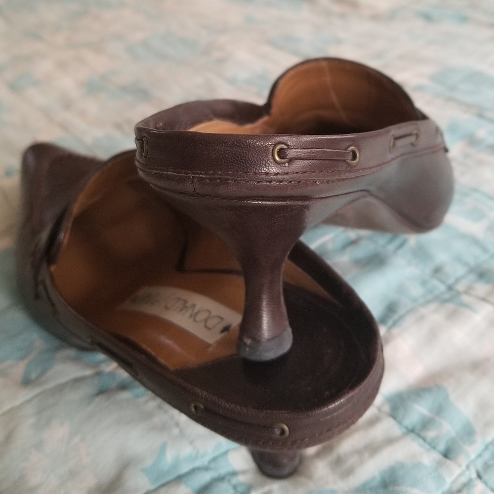 Donald J Pliner heeled loafer - Picture 5 of 6